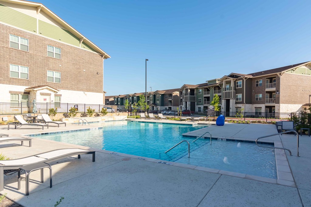 our apartments offer a swimming pool in front of our building