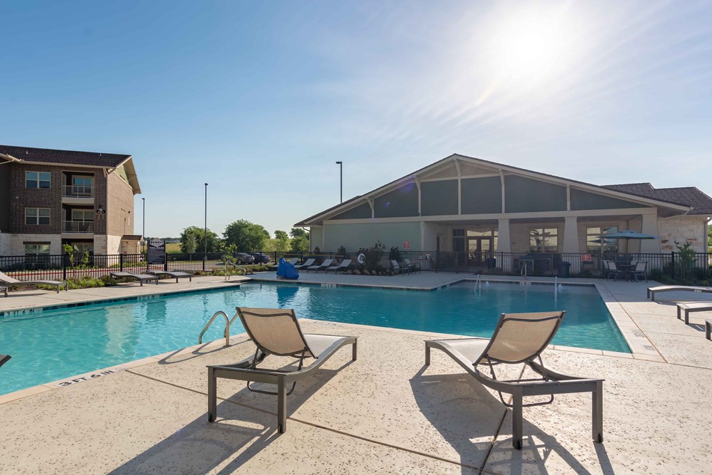 our apartments offer a swimming pool in front of our building