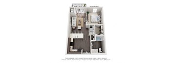 a 1 bedroom floor plan  sierra  2100 sq ft
