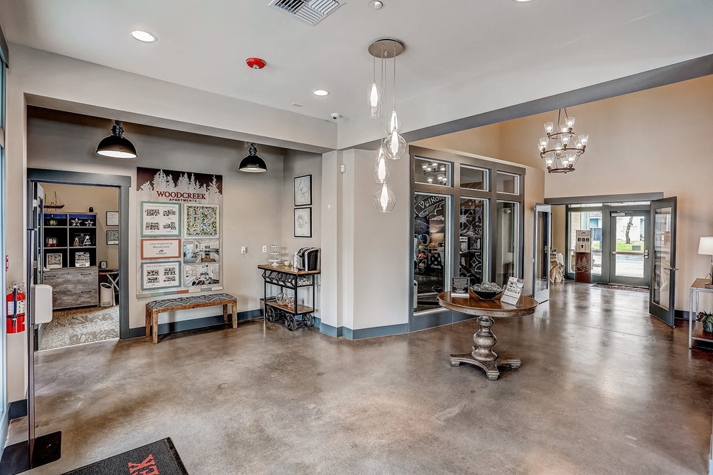 Modern Fitness Center at Woodcreek, Washington