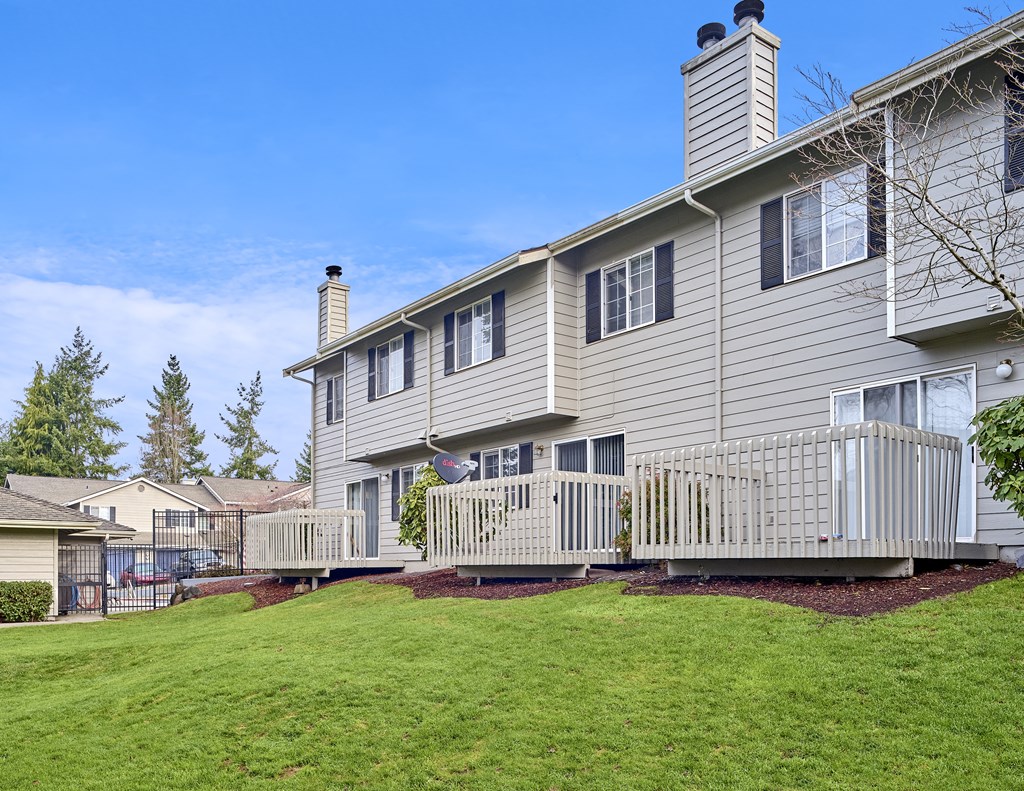 Building exterior area at Arterra Apartments, Kent