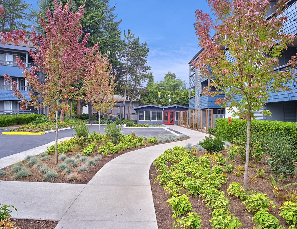 a view of the park-like setting at 3030 Lake City  at 3030 Lake City, Seattle, Washington