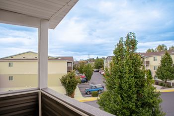 Balcony	at Canyon View, Idaho
