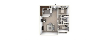 Brix Apartments Floor Plan at Brix, Washington, 99362
