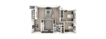 Brix Apartments Floor Plan at Brix, Walla Walla, WA, 99362