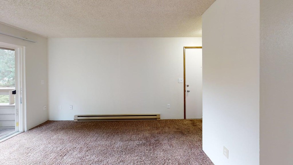 Living room at Heritage Grove in Renton, WA.