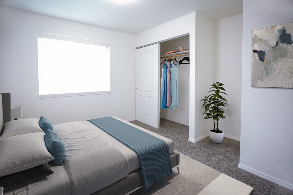 Bedroom at Canyon View, Idaho