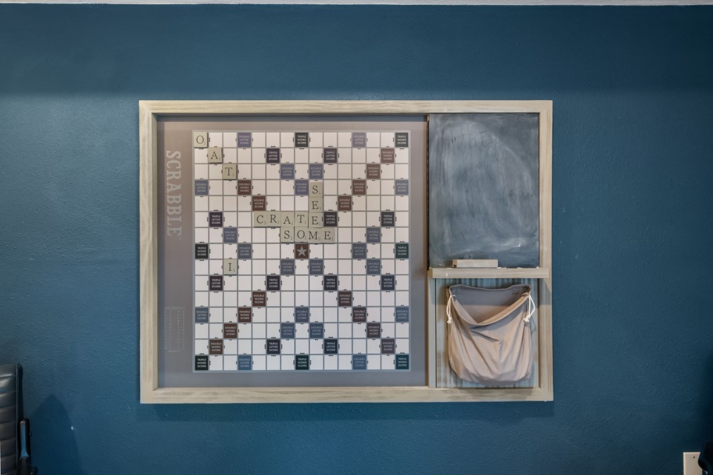 a chessboard with a sign that says go a little slower at Castlerock, Wenatchee, 98801