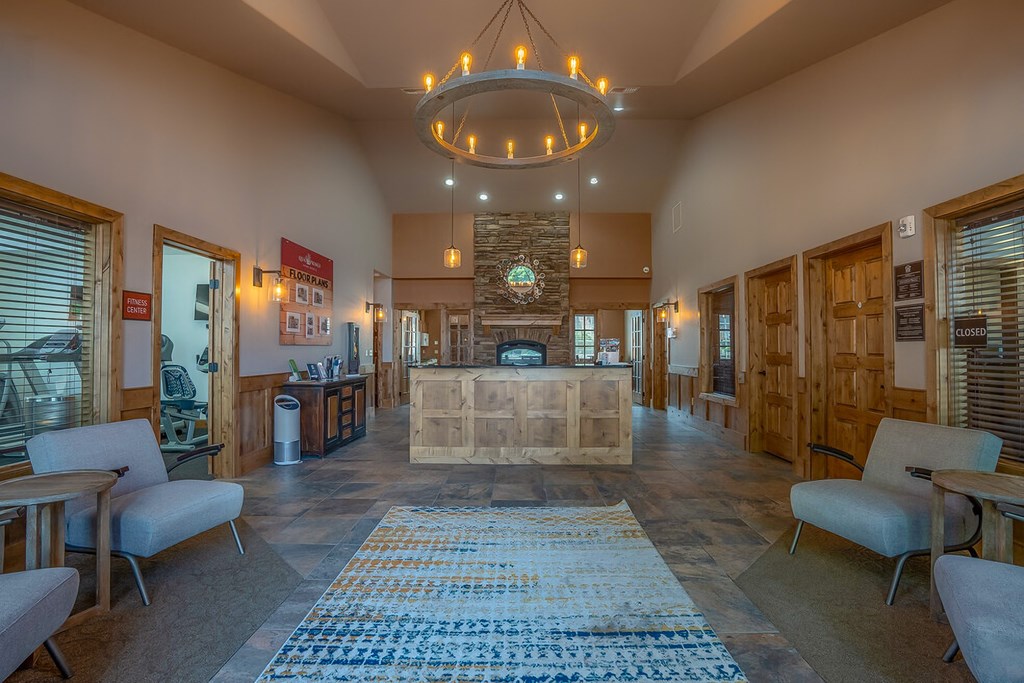 Quail Springs Apartments lobby in West Richland, WA