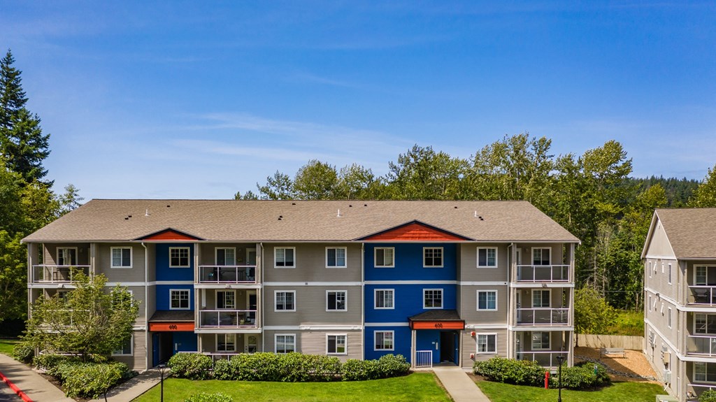 Aerial Exterior View at Sky Vue, Bellingham Washington