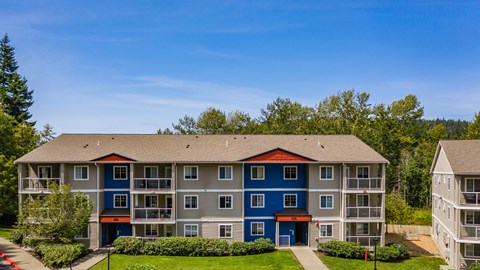 Aerial Exterior View at Sky Vue, Bellingham Washington