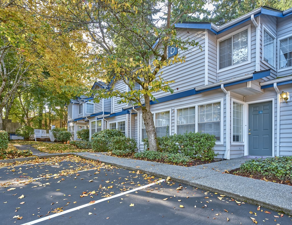 Exterior and trees at Edmonds Gateway, Edmonds, 98026