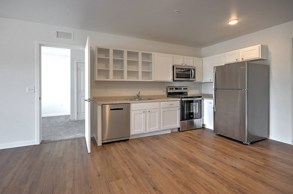 2-Bedroom Kitchen at Yellowstone Landing