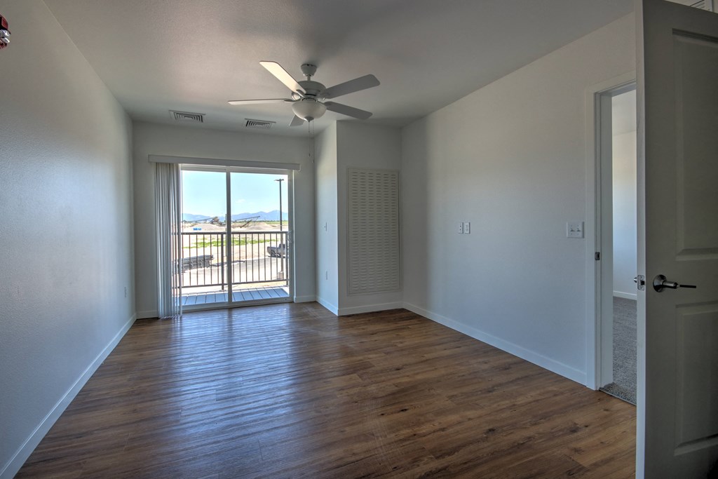 2-Bedroom Living Room at Yellowstone Landing