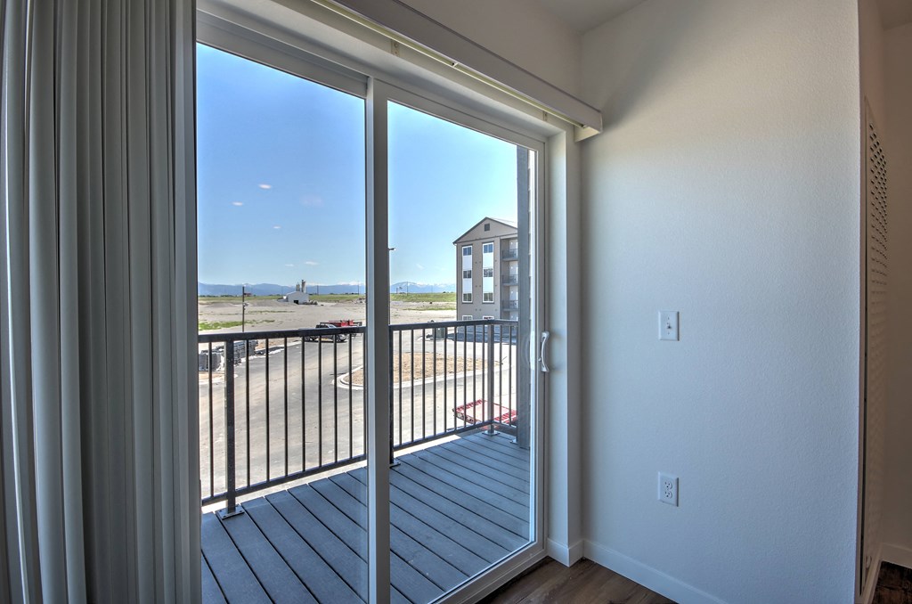 1-Bedroom Balcony at Yellowstone Landing Apartments in Belgrade, MT