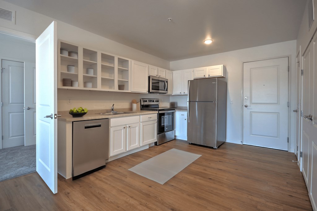 2-Bedroom Kitchen at Yellowstone Landing