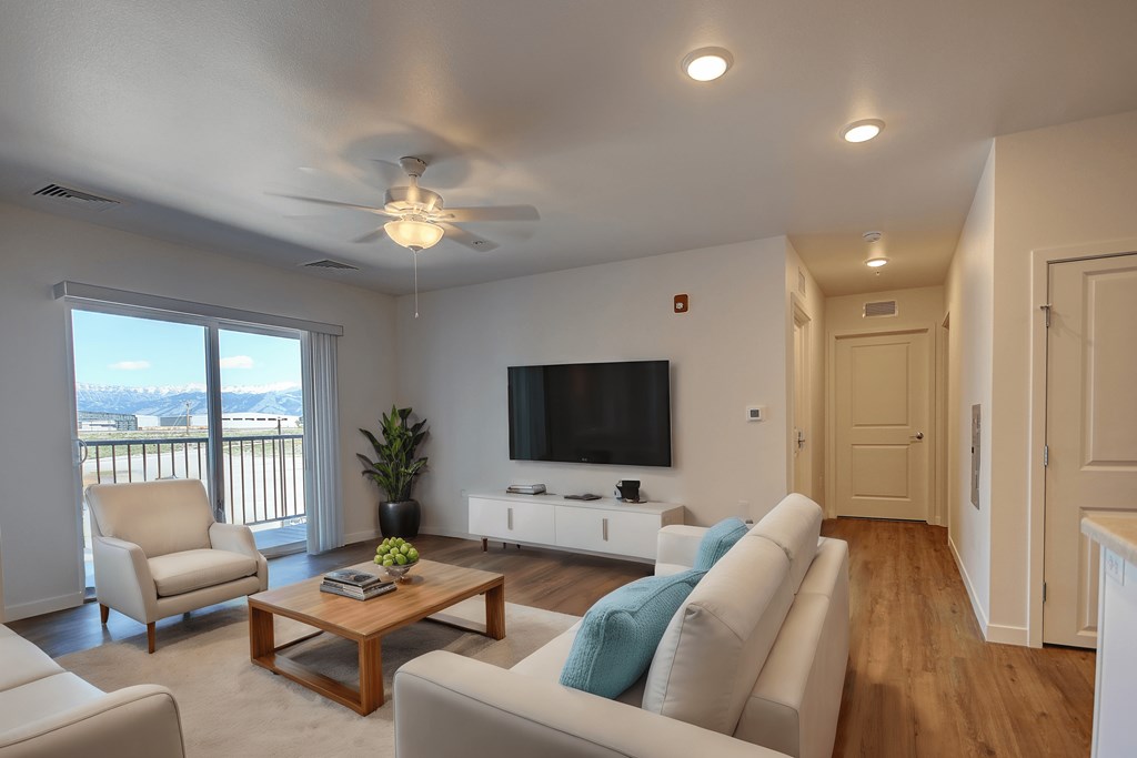 4-Bedroom Living Room at Yellowstone Landing