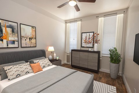 Bedroom area