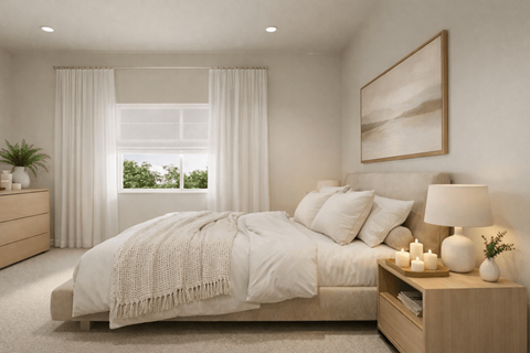 Well-lit Bedroom at Hearthstone Lodge Senior Residences, California, 95602