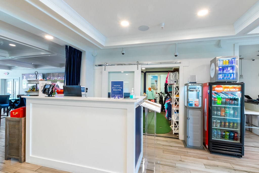 Golf Pro Shop at ONE Club Golf Course.