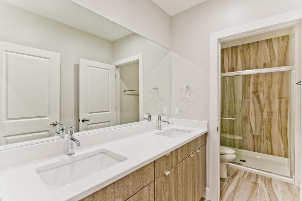 Designer finishes with premium bath fixtures