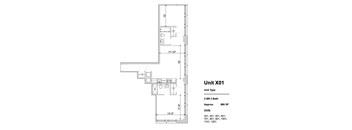 X01 - 2 Bed 2 Bath
