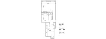 X21 - 2 Bed 2 Bath