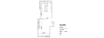 E04 - 1 Bed 1 Bath