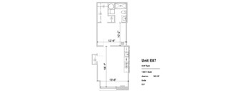 E07 - 1 Bed 1 Bath