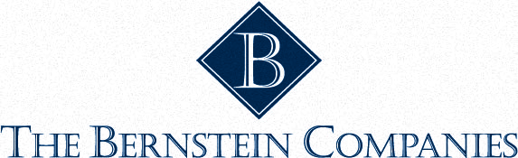 the logo for the bernstein companies is shown on a white background