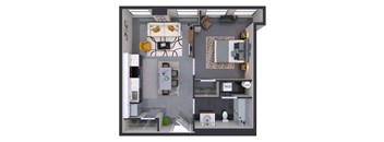 1 bed 1 bath I at Textile Apartments, Cincinnati