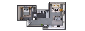 1 bed 1 bath P at Textile Apartments, Cincinnati, OH
