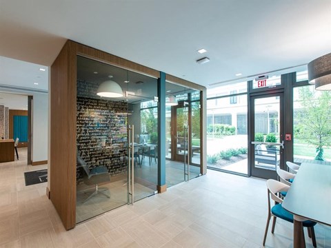 Co-working space at Artline Apartments, Washington, DC
