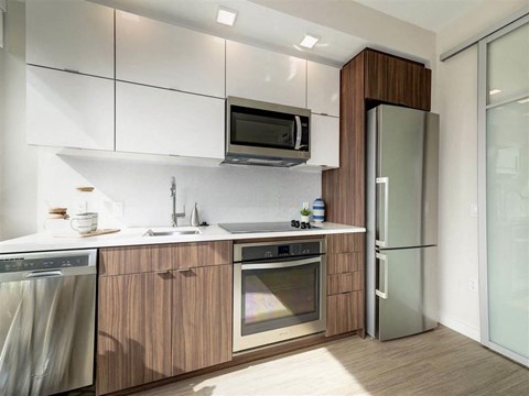 Kitchen at Artline Apartments, Washington, DC