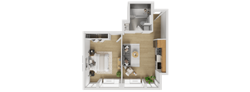 X15-S Floorplan at Reflections at the Wharf, Washington, 20024