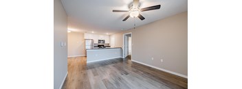 Two Bed A Living Room & Kitchen