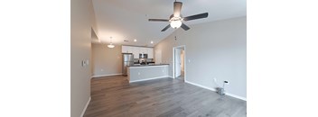 Two Bed B Living Room & Kitchen