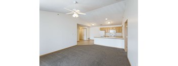 Two Bed A Living Room & Kitchen
