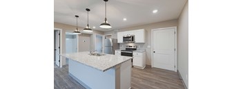 B Floorplan Kitchen & Entryway