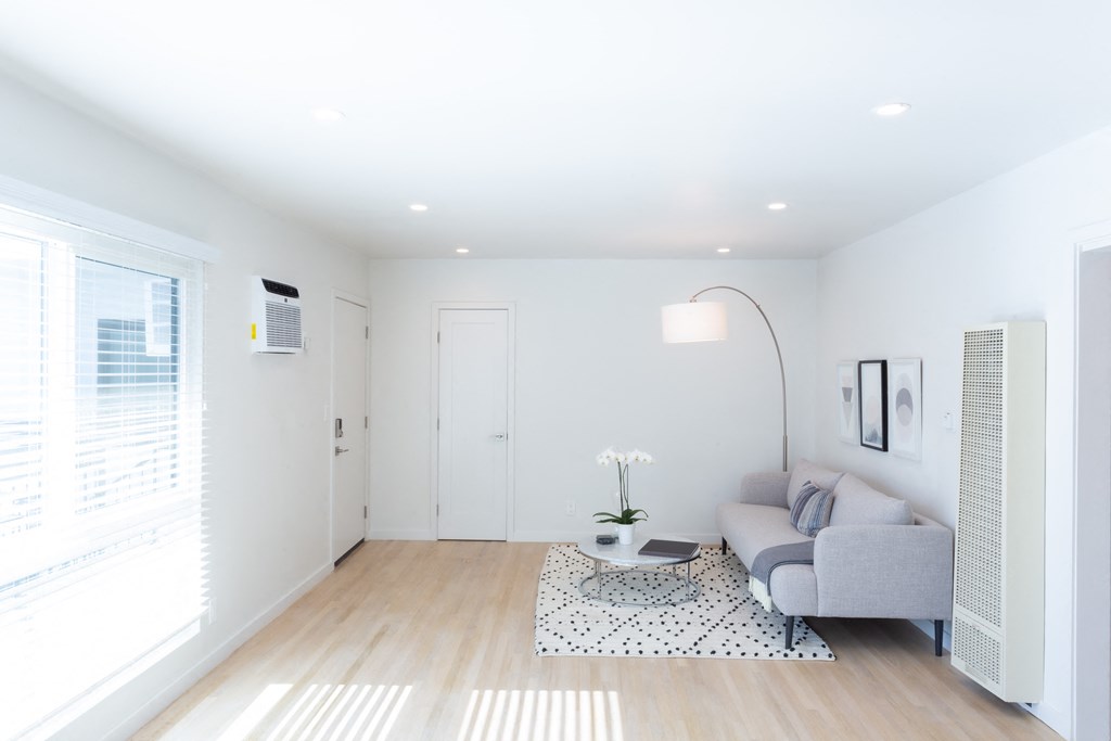 Bright and spacious living area