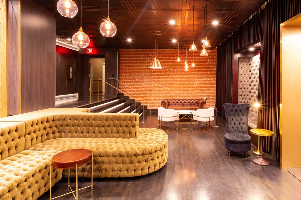 Indoor lounge space with plenty of couches and chairs