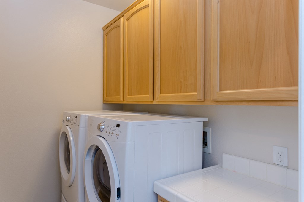 In-unit washer and dryer
