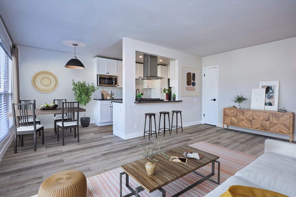 Large Open Floorplan - One Bedroom One Bath