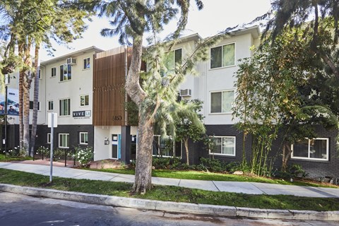 Exterior with surrounded by beautiful trees