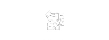 Plan F - 2 bed 2 bath 1134