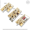 Plan B - 4 bed 2.5 bath 1543 SQFT floorplan Plan B - 4 bed 2.5 bath 1543 SQFT floorplan