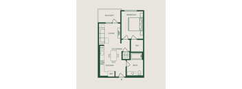 bedroom floor plan | the apartments at graystone in houston, tx