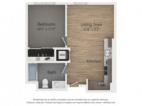 1030 Castro Street Studio-3 Beds Apartment for Rent - Photo Gallery 37