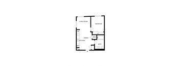 bedroom floor plan | luxury apartments in brooklyn heights | the mille brookhaven