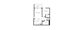 bedroom floor plan | apartments for rent in brookhaven ga | the mille brook